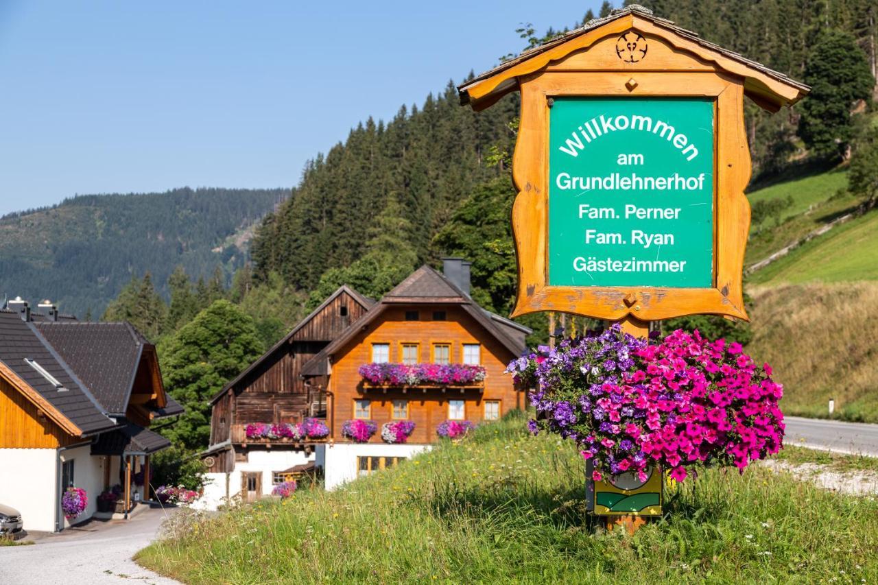 Bio-Bauernhof Grundlehnerhof Casa de hóspedes Ramsau am Dachstein Exterior foto