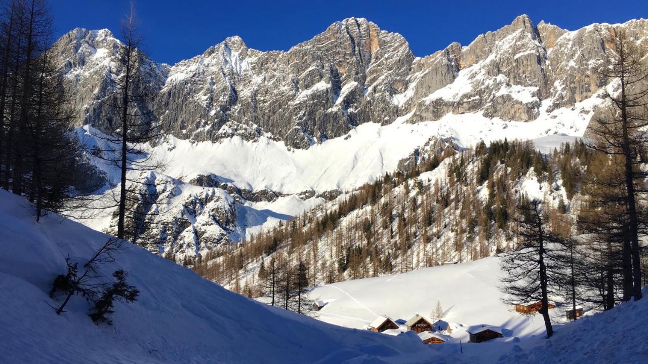Bio-Bauernhof Grundlehnerhof Casa de hóspedes Ramsau am Dachstein Exterior foto