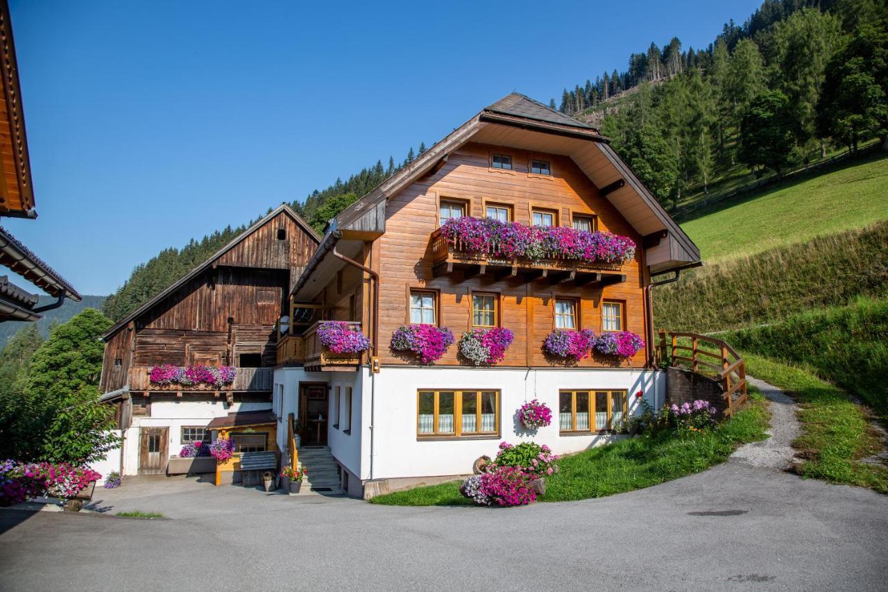 Bio-Bauernhof Grundlehnerhof Casa de hóspedes Ramsau am Dachstein Exterior foto